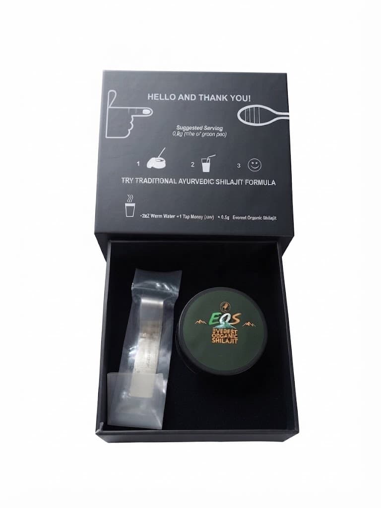 Everest Organic Shilajit resin texture